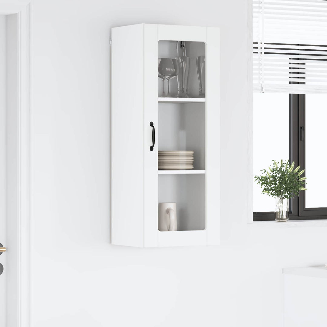 Væglågskab LUCCA Hvid højglans 40 x 31 x 100 cm Konstrueret træ