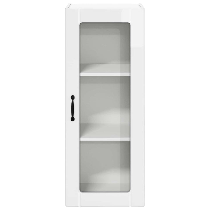 Væglågskab LUCCA Hvid højglans 40 x 31 x 100 cm Konstrueret træ