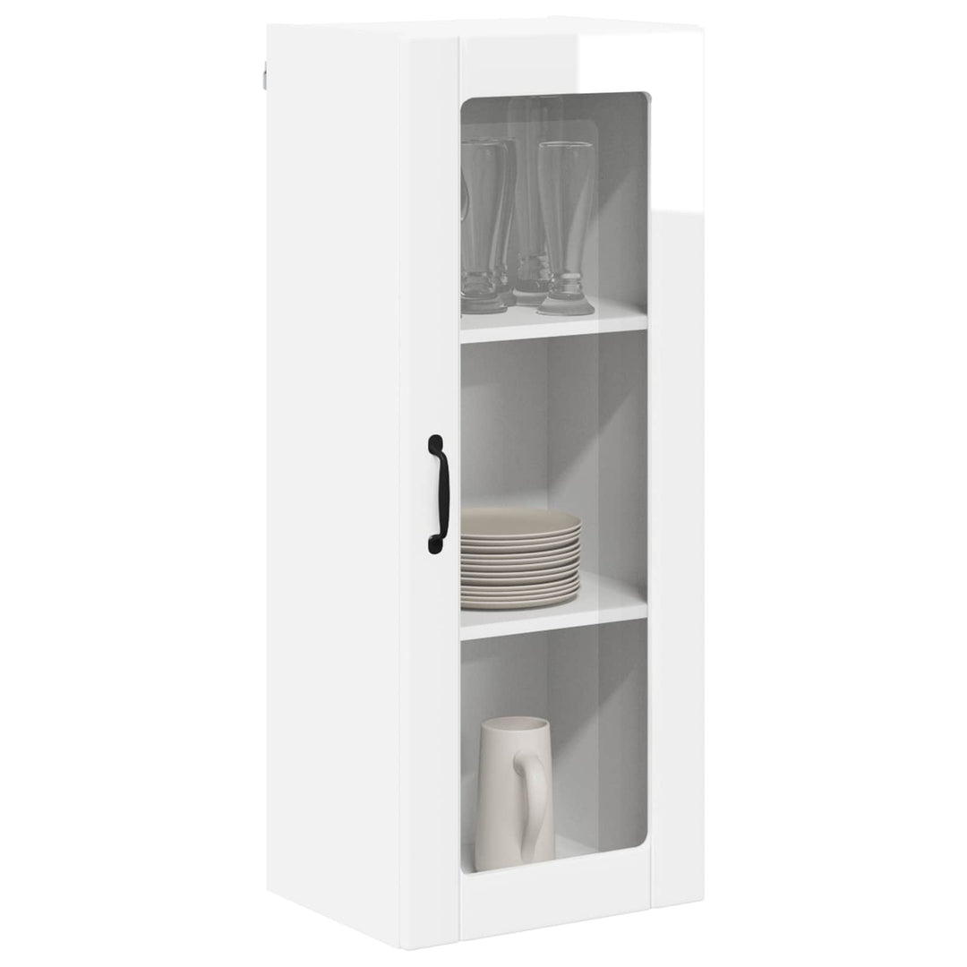 Væglågskab LUCCA Hvid højglans 40 x 31 x 100 cm Konstrueret træ