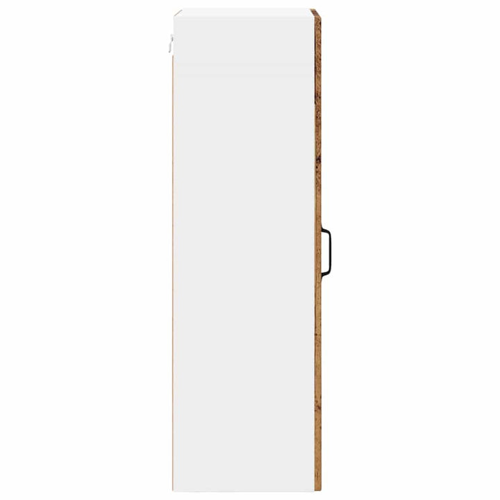 Væglågskab LUCCA Gammelt træ 40 x 31 x 100 cm Konstrueret træ