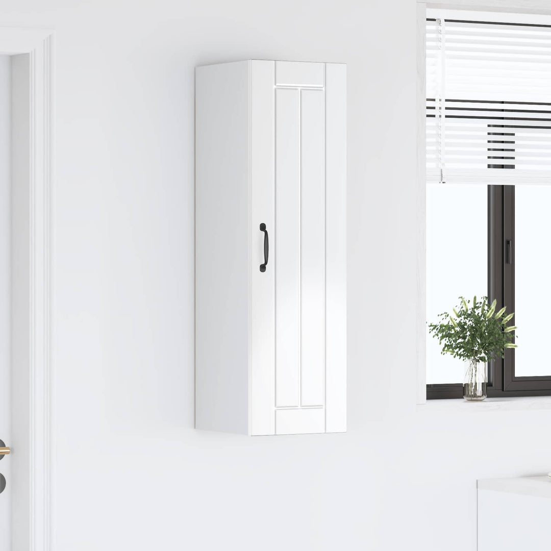 Vægskab LUCCA Hvid højglans 30 x 31 x 100 cm Konstrueret træ
