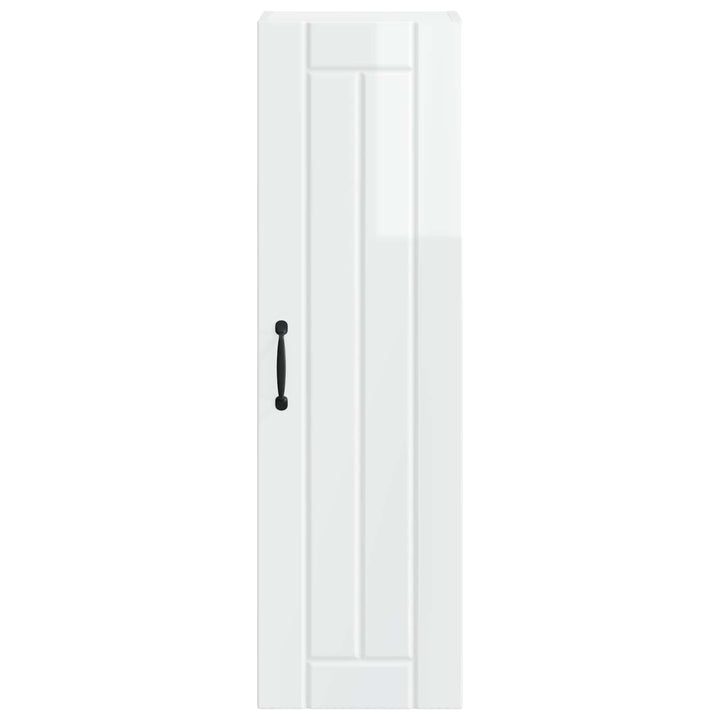 Vægskab LUCCA Hvid højglans 30 x 31 x 100 cm Konstrueret træ
