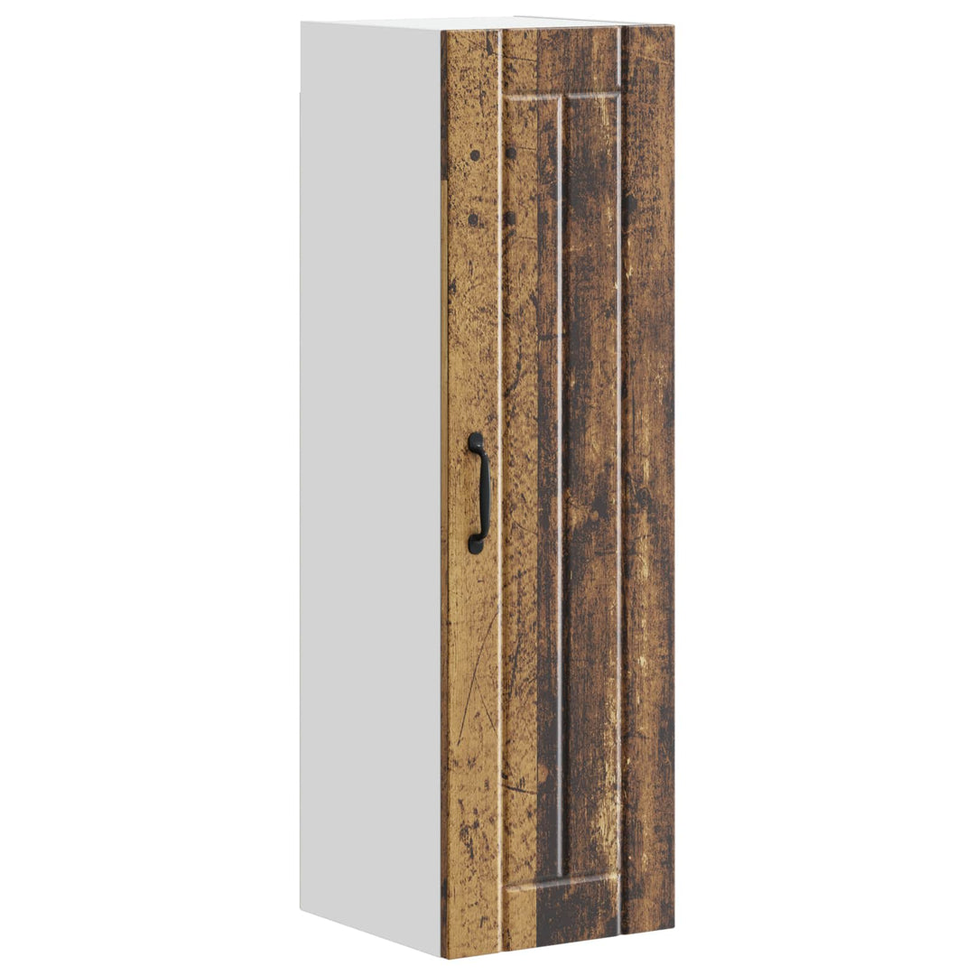 Vægskab LUCCA Gammelt træ 30 x 31 x 100 cm Konstrueret træ
