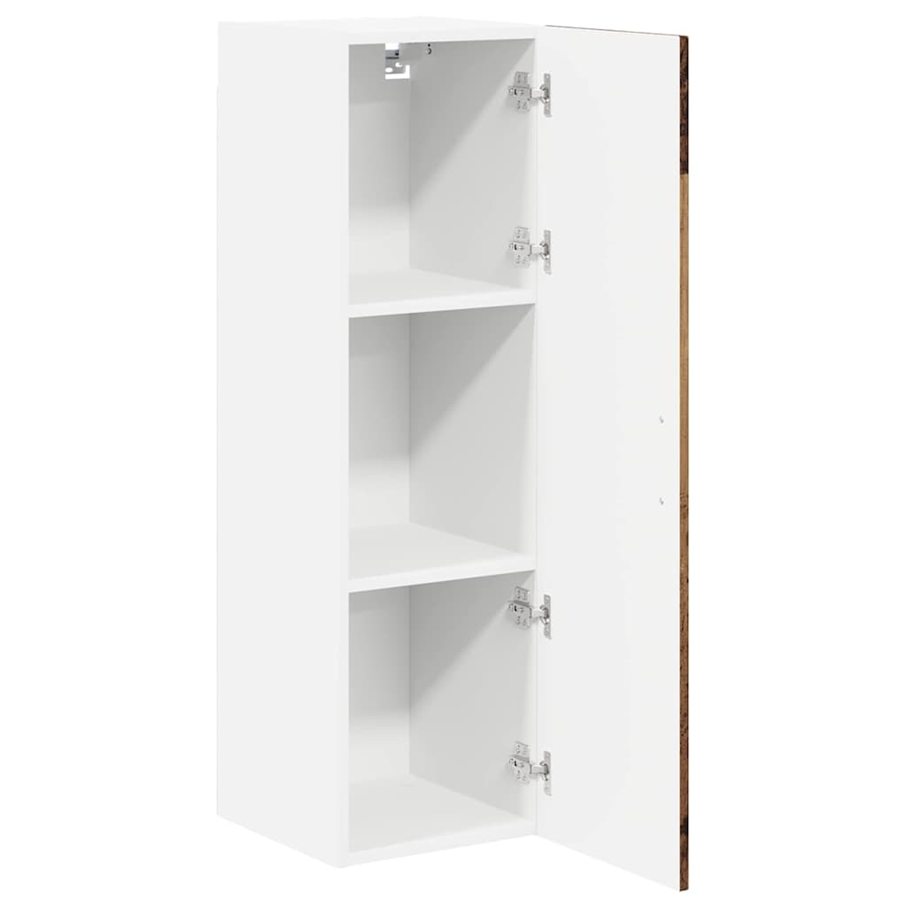 Vægskab LUCCA Gammelt træ 30 x 31 x 100 cm Konstrueret træ