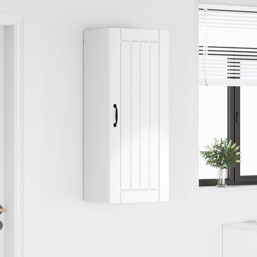 Vægskab LUCCA Hvid højglans 40 x 31 x 100 cm Konstrueret træ