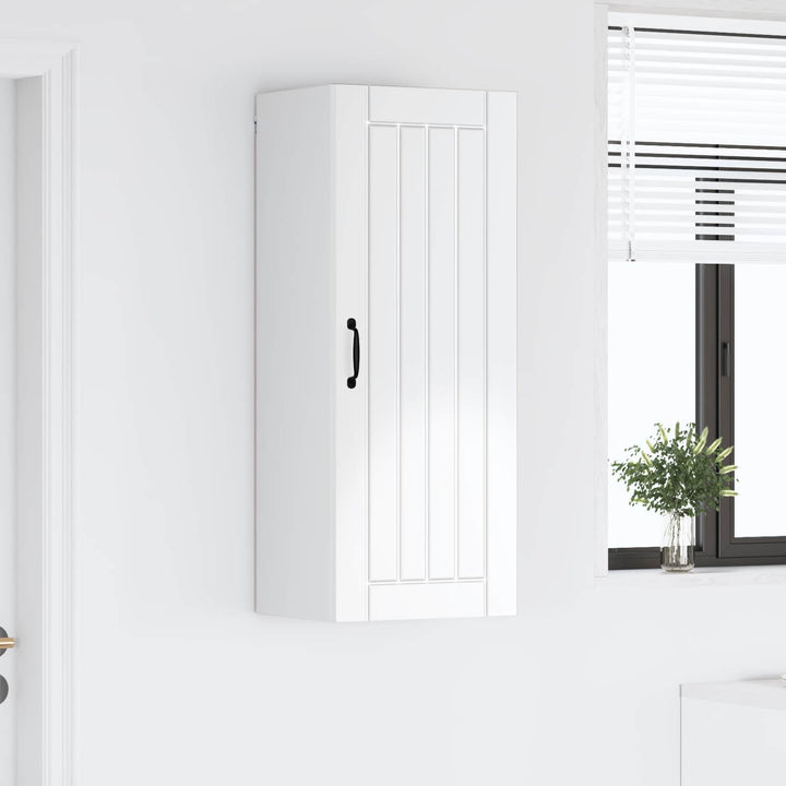 Vægskab LUCCA Hvid højglans 40 x 31 x 100 cm Konstrueret træ