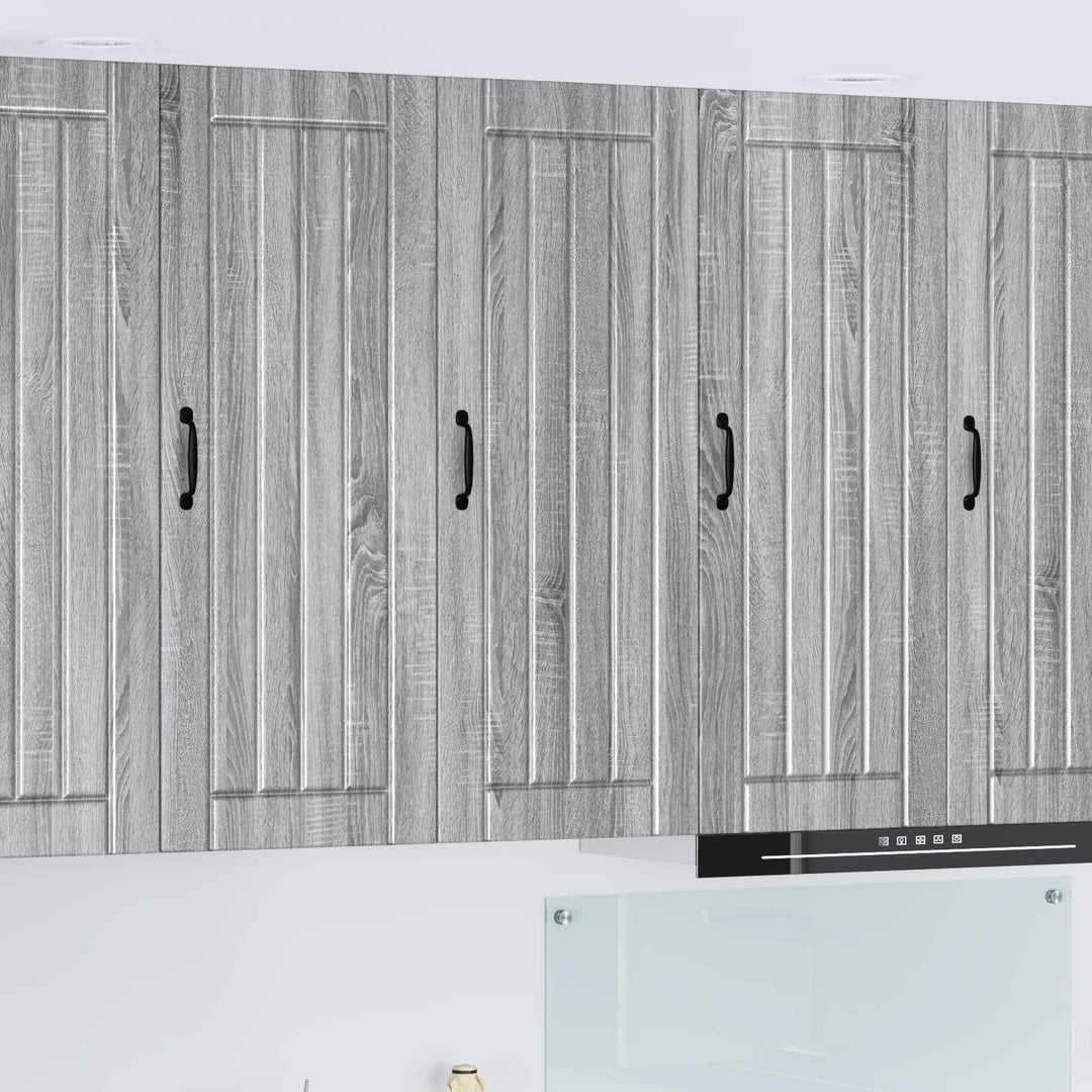 Vægskab LUCCA Grå sonoma-eg 40 x 31 x 100 cm Konstrueret træ
