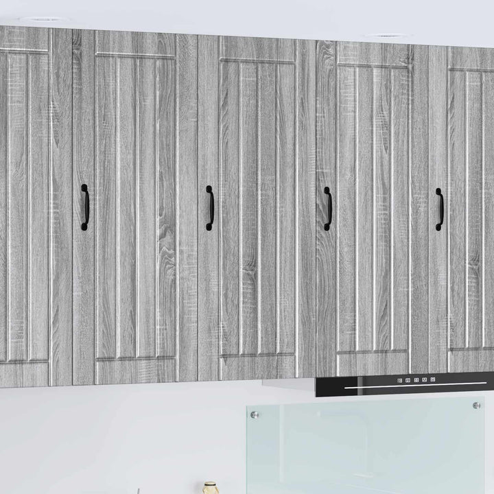 Vægskab LUCCA Grå sonoma-eg 40 x 31 x 100 cm Konstrueret træ