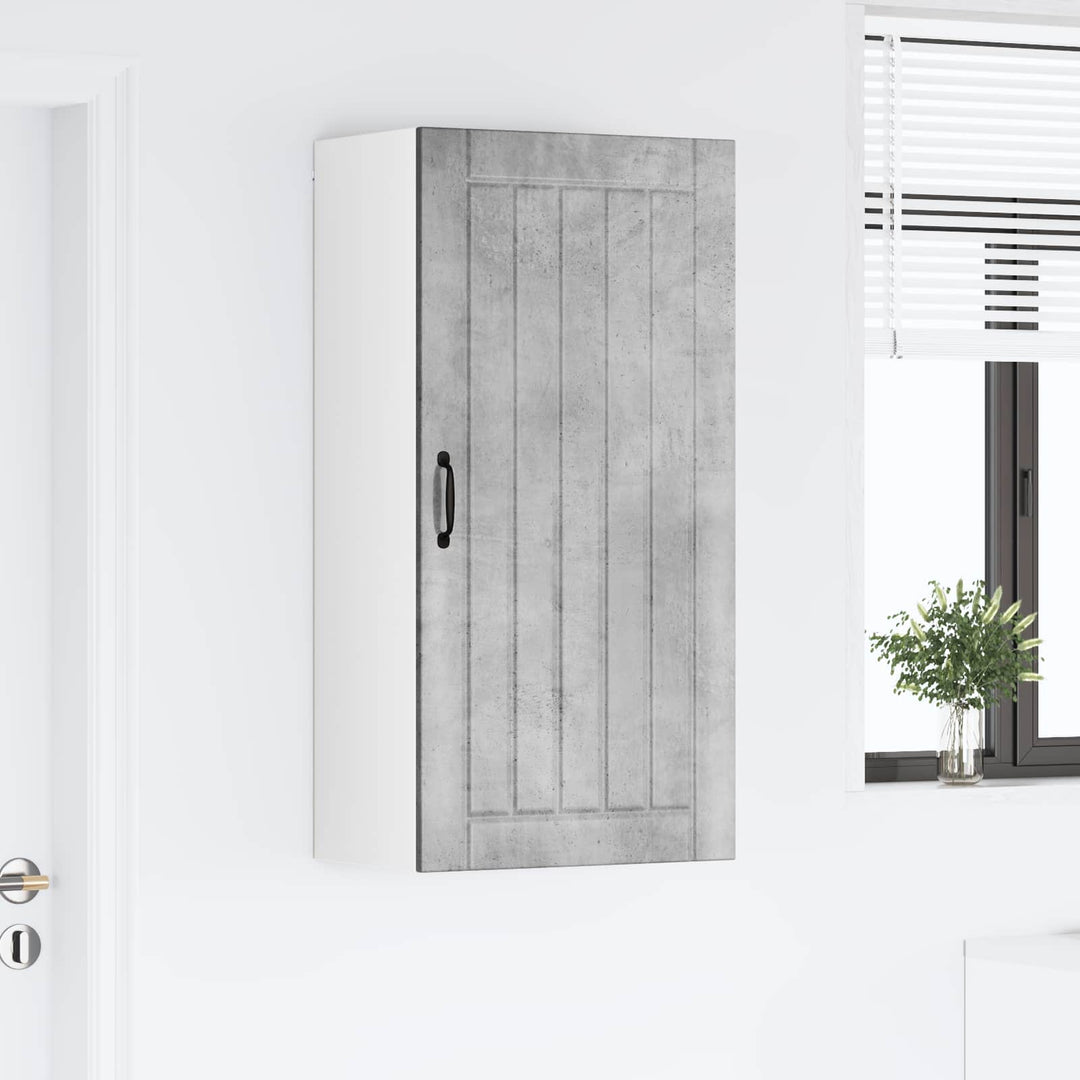 Vægskab LUCCA Betongrå 50 x 31 x 100 cm Konstrueret træ
