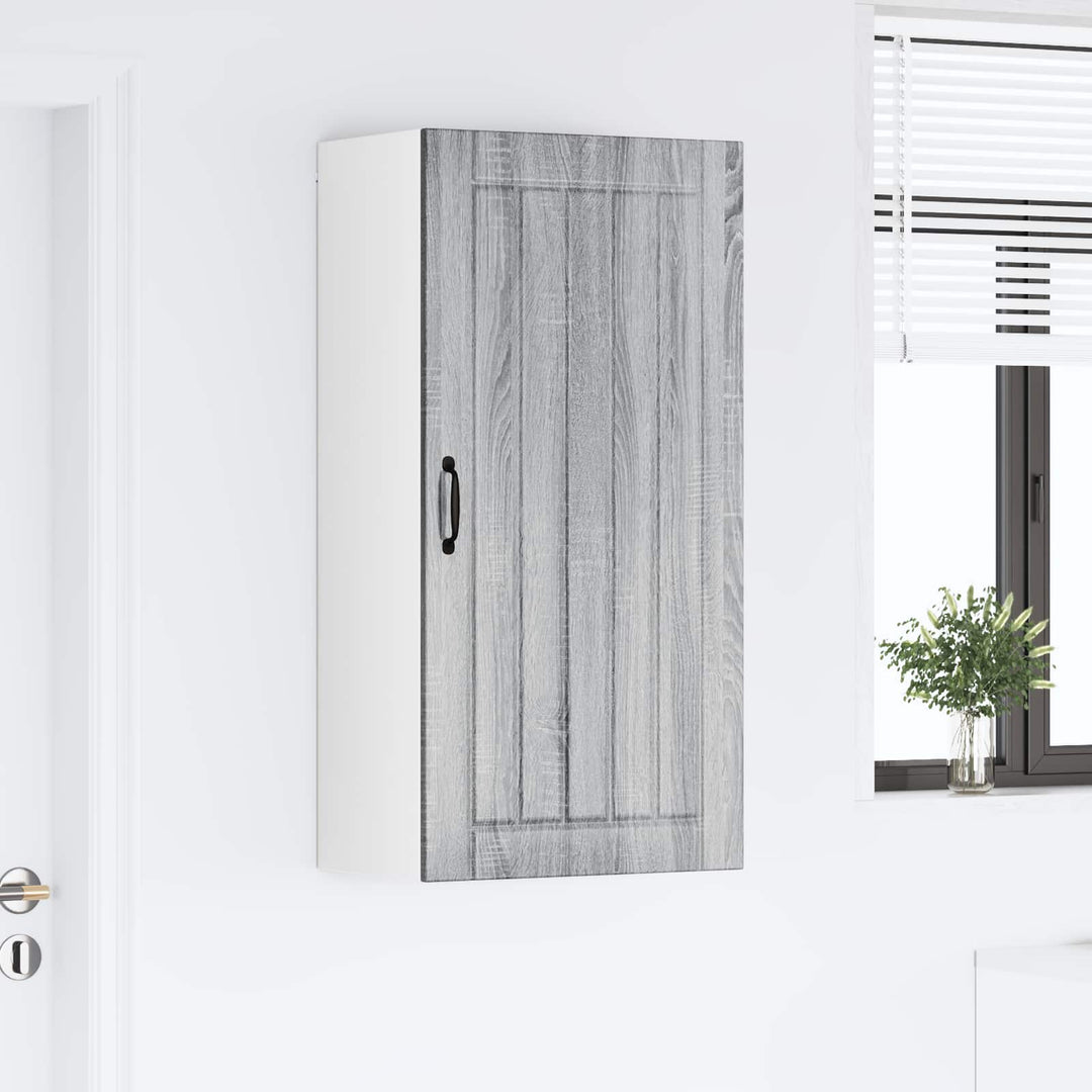 Vægskab LUCCA Grå sonoma-eg 50 x 31 x 100 cm Konstrueret træ