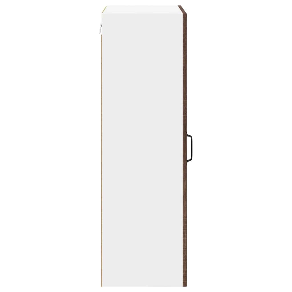 Vægskab LUCCA Brunt eg 50 x 31 x 100 cm Konstrueret træ