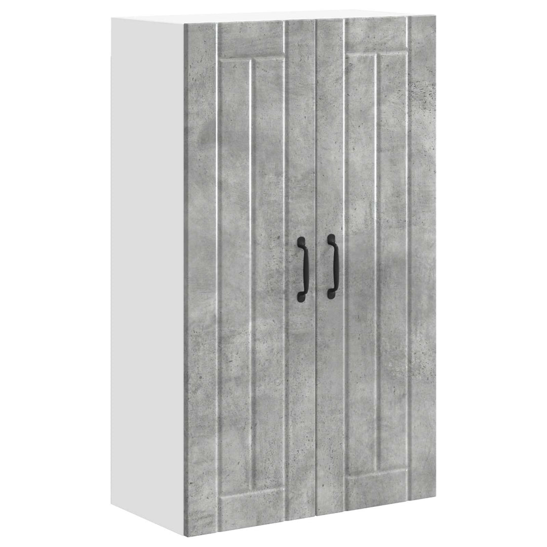 Vægskab LUCCA Betongrå 60 x 31 x 100 cm Konstrueret træ