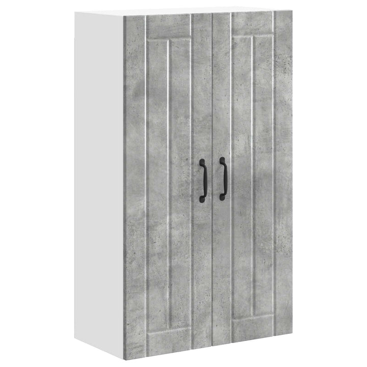 Vægskab LUCCA Betongrå 60 x 31 x 100 cm Konstrueret træ