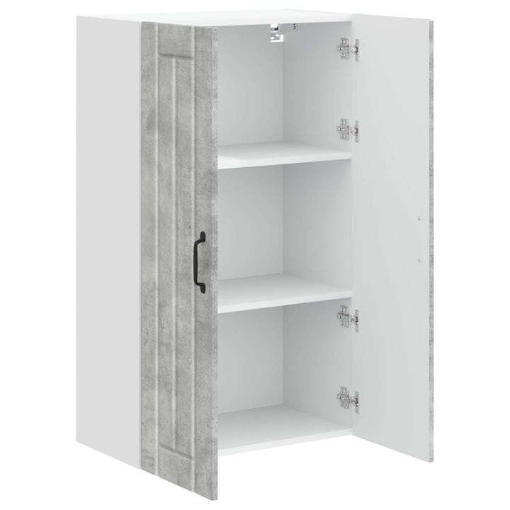 Vægskab LUCCA Betongrå 60 x 31 x 100 cm Konstrueret træ