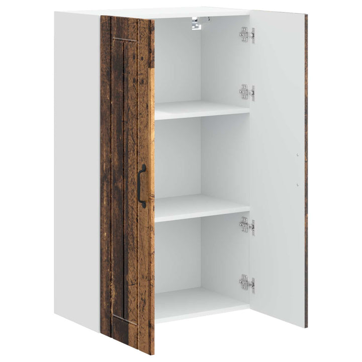 Vægskab LUCCA Gammelt træ 60 x 31 x 100 cm Konstrueret træ
