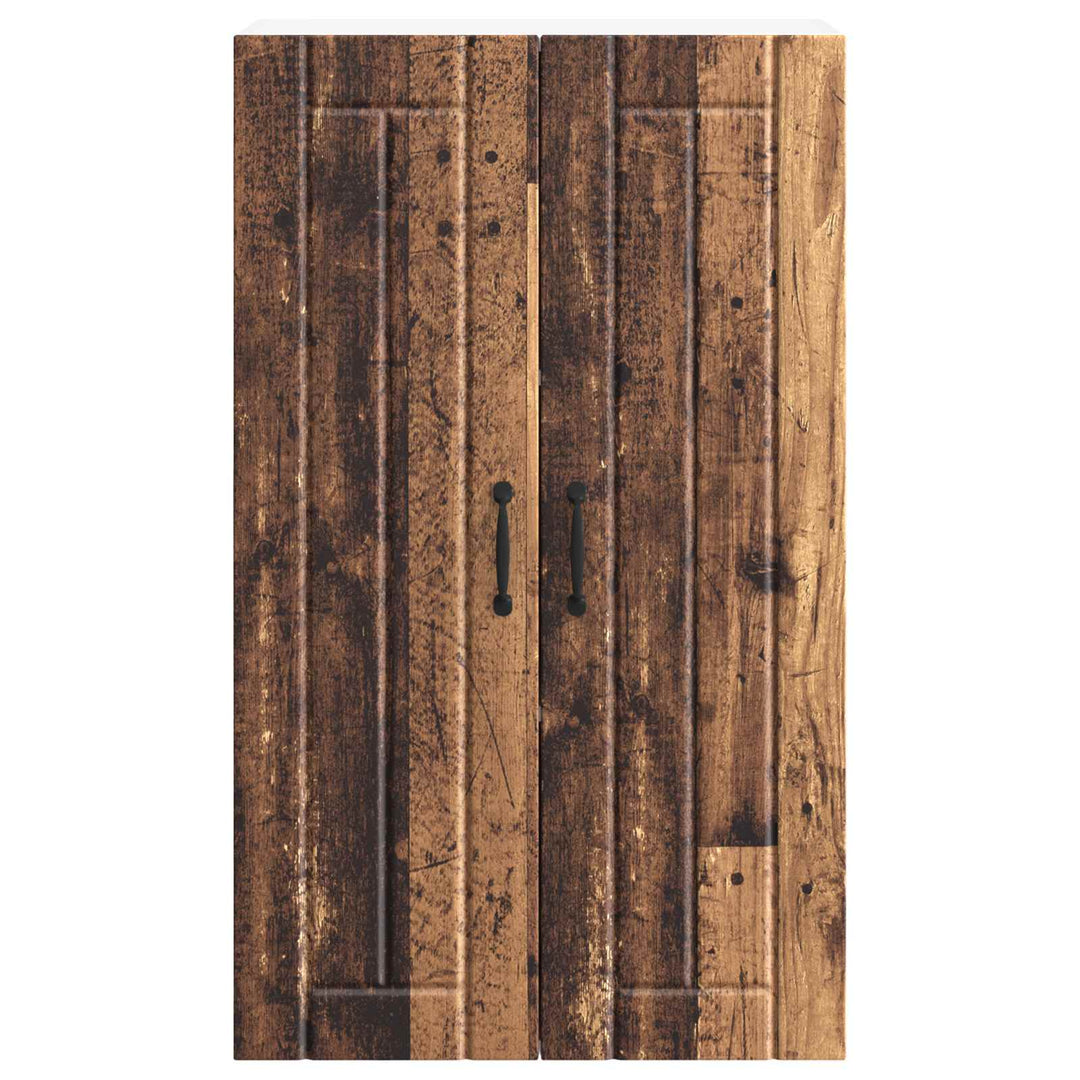 Vægskab LUCCA Gammelt træ 60 x 31 x 100 cm Konstrueret træ