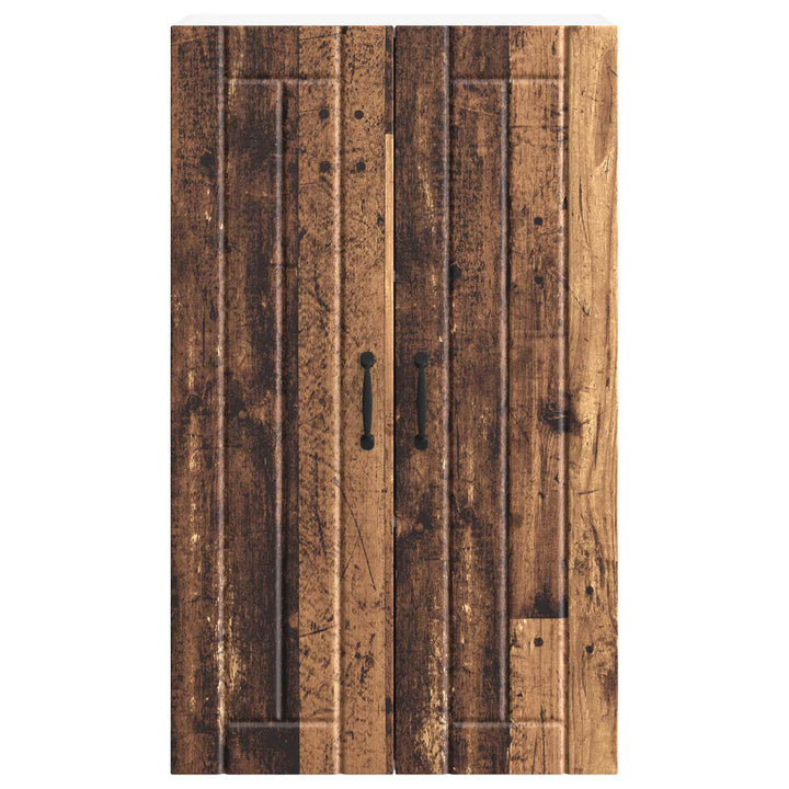 Vægskab LUCCA Gammelt træ 60 x 31 x 100 cm Konstrueret træ