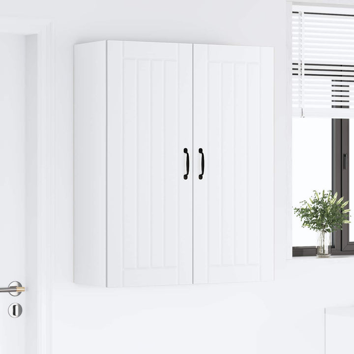 Vægskab LUCCA Hvid 80 x 31 x 100 cm Konstrueret træ