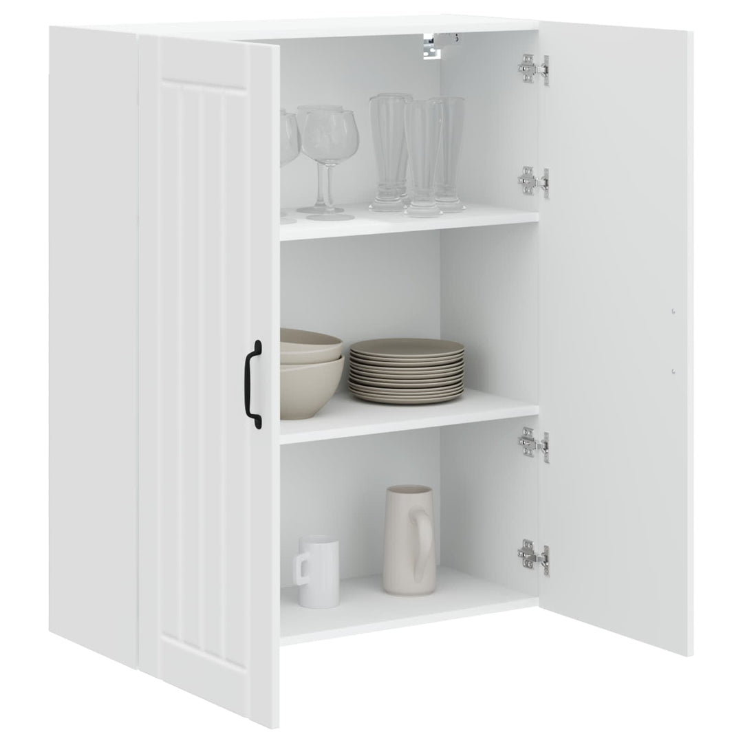 Vægskab LUCCA Hvid 80 x 31 x 100 cm Konstrueret træ