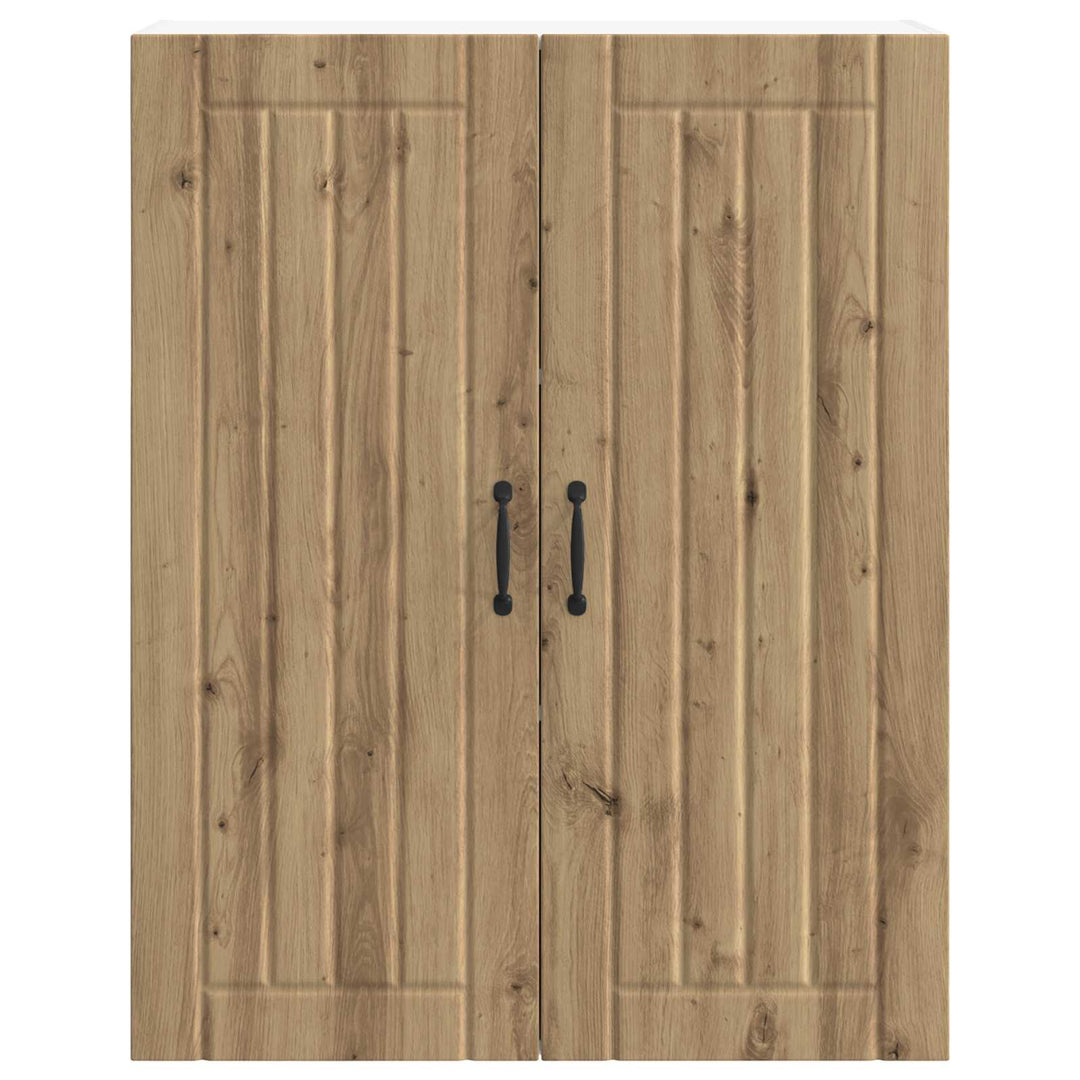 Vægskab LUCCA Artisan-eg 80 x 31 x 100 cm Konstrueret træ