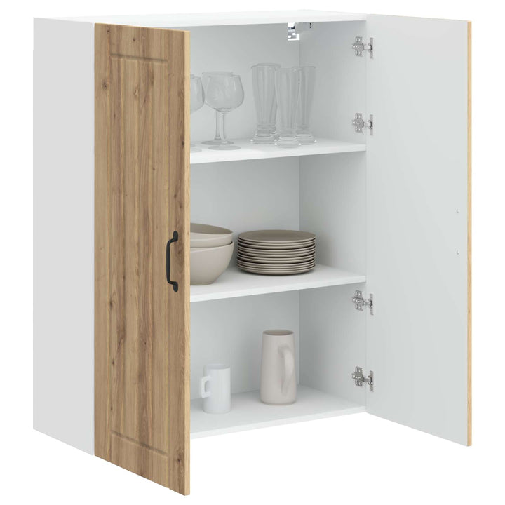 Vægskab LUCCA Artisan-eg 80 x 31 x 100 cm Konstrueret træ