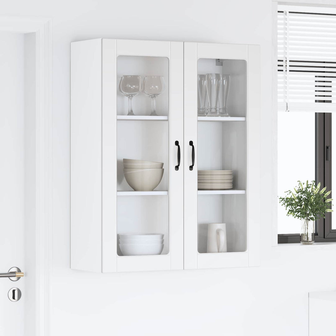 Væglågskab LUCCA Hvid 80 x 31 x 100 cm Konstrueret træ