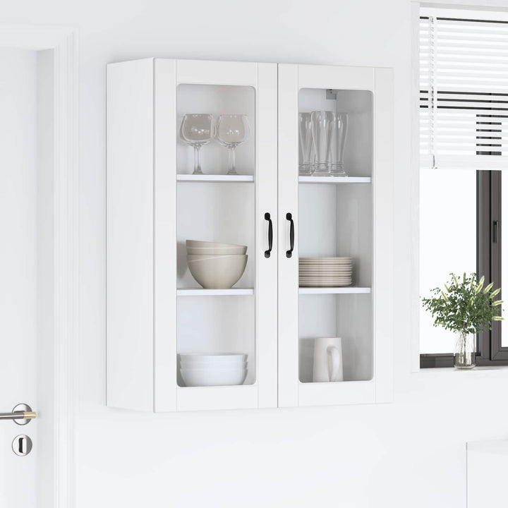 Væglågskab LUCCA Hvid 80 x 31 x 100 cm Konstrueret træ