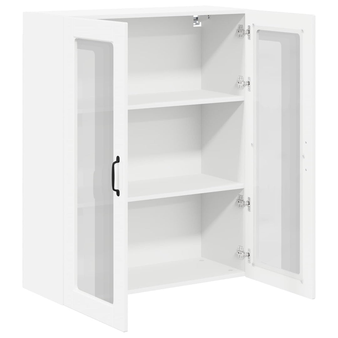 Væglågskab LUCCA Hvid højglans 80 x 31 x 100 cm Konstrueret træ