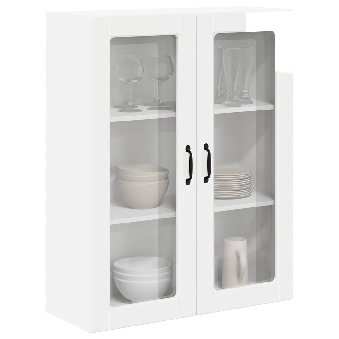 Væglågskab LUCCA Hvid højglans 80 x 31 x 100 cm Konstrueret træ