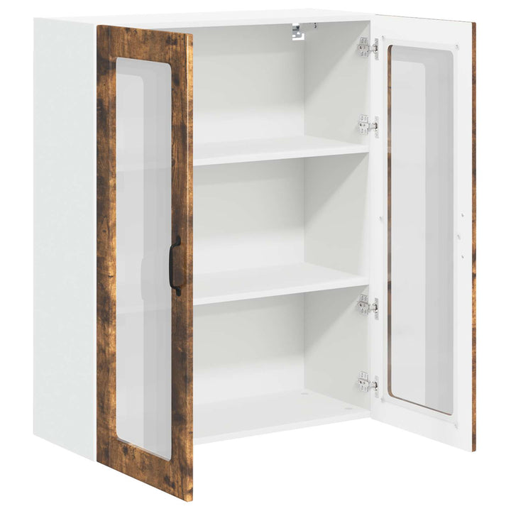 Væglågskab LUCCA Røget eg 80 x 31 x 100 cm Konstrueret træ