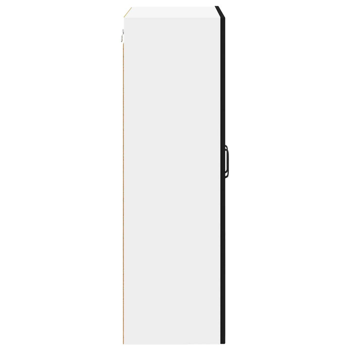 Væglågskab LUCCA Sort 60 x 31 x 100 cm Konstrueret træ