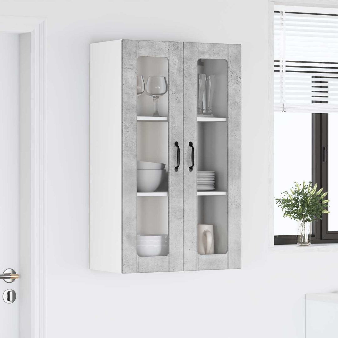 Væglågskab LUCCA Betongrå 60 x 31 x 100 cm Konstrueret træ