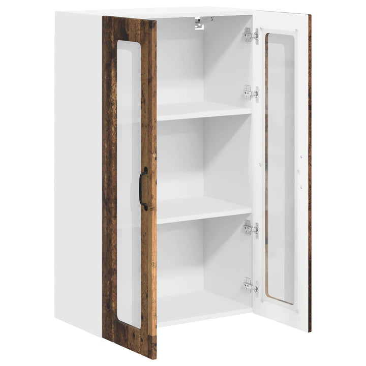 Væglågskab LUCCA Gammelt træ 60 x 31 x 100 cm Konstrueret træ