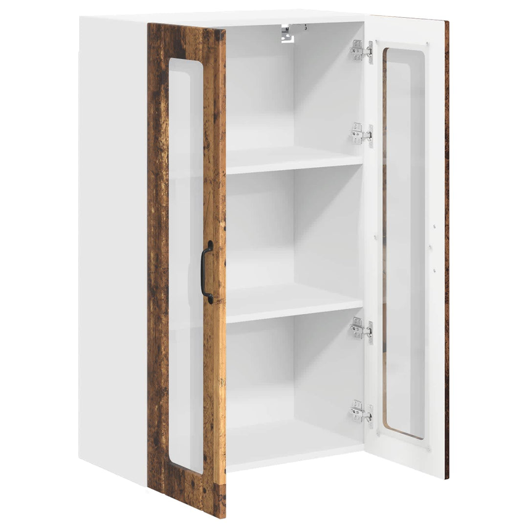 Væglågskab LUCCA Gammelt træ 60 x 31 x 100 cm Konstrueret træ