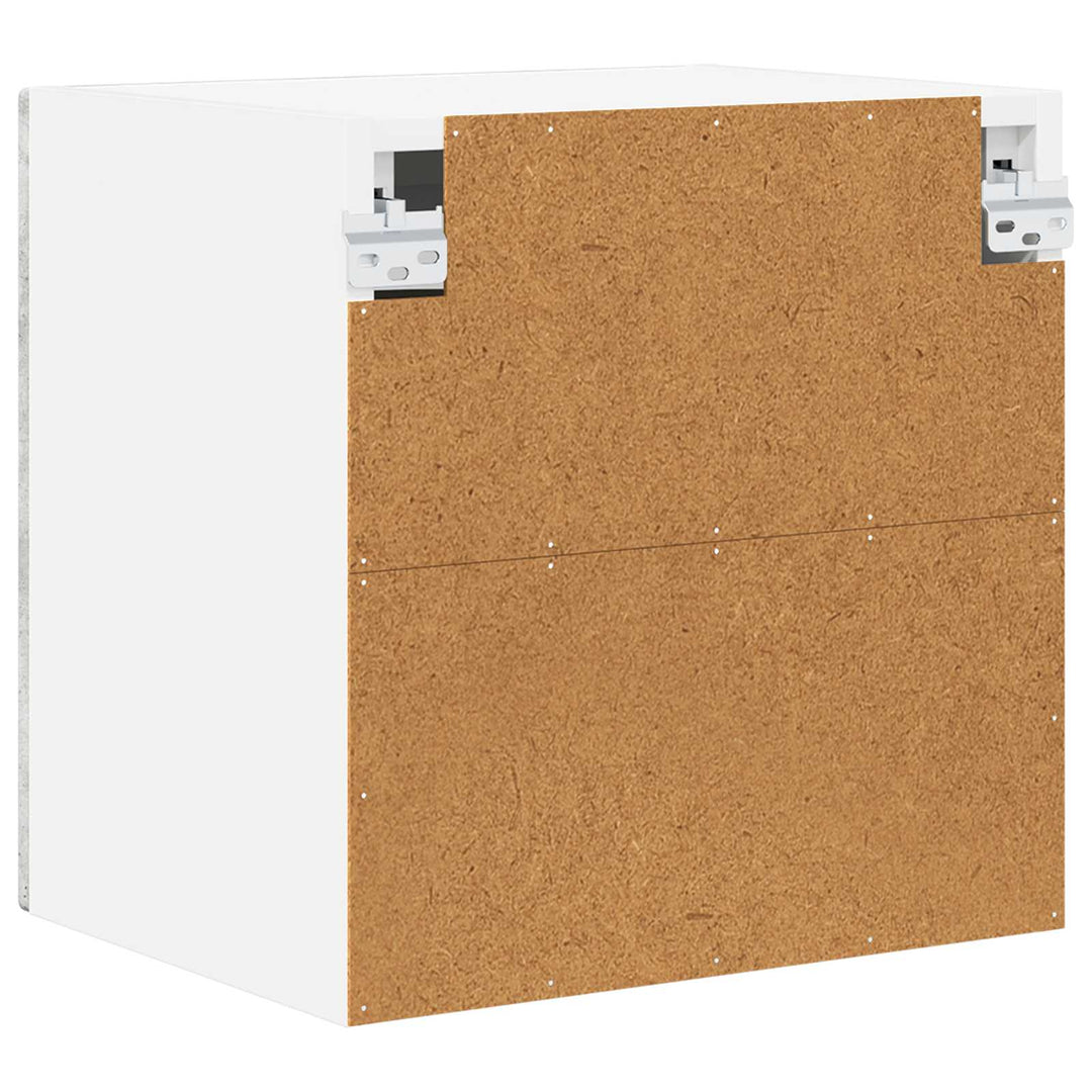 Væglågskab PORTO 2 pcs Beton Grå 40 x 31 x 40 cm