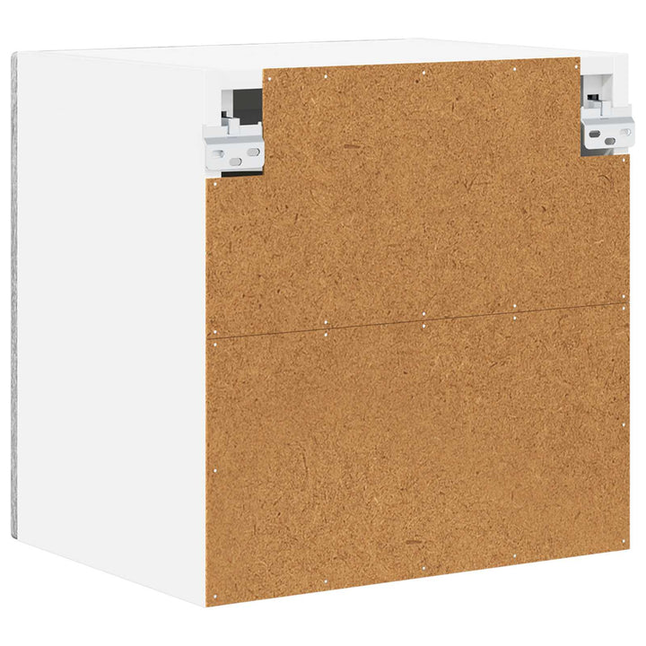 Væglampe Skab PORTO 2 pcs Grå Sonoma 40 x 31 x 40 cm