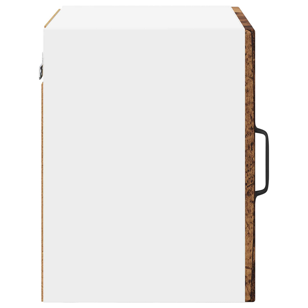 Væglågskab PORTO Gammelt træ 40 x 31 x 40 cm Konstrueret træ