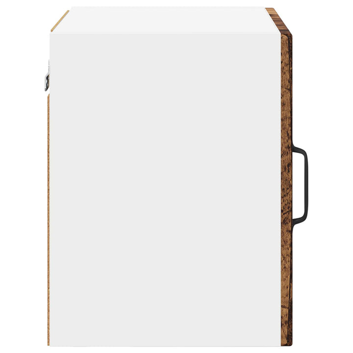 Væglågskab PORTO 2 pcs Gammelt træ 40 x 31 x 40 cm