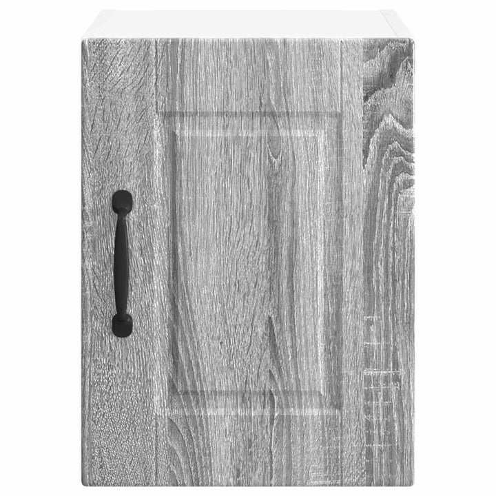 Vægskab PORTO 2 pcs Grå Sonoma 30 x 31 x 40 cm Konstrueret træ