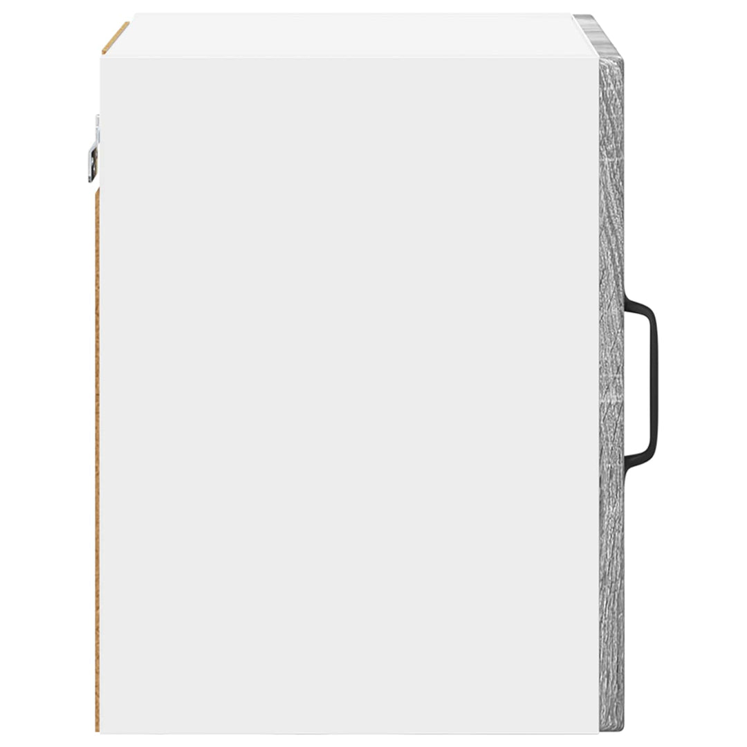 Vægskab PORTO 2 pcs Grå Sonoma 30 x 31 x 40 cm Konstrueret træ