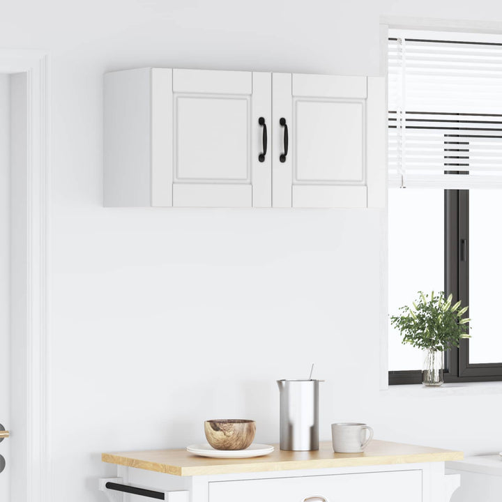 Vægskab PORTO 2 pcs Hvid 40 x 31 x 40 cm Konstrueret træ