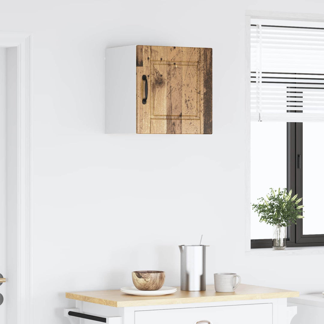 Vægskab PORTO Gammelt træ 40 x 31 x 40 cm Konstrueret træ