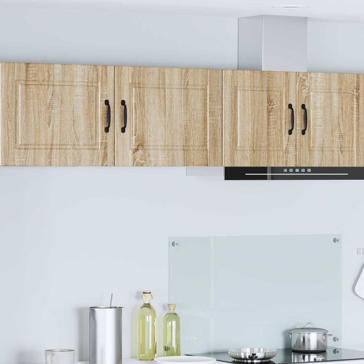 Vægskab PORTO 2 pcs Sonoma eg 50 x 31 x 40 cm Konstrueret træ