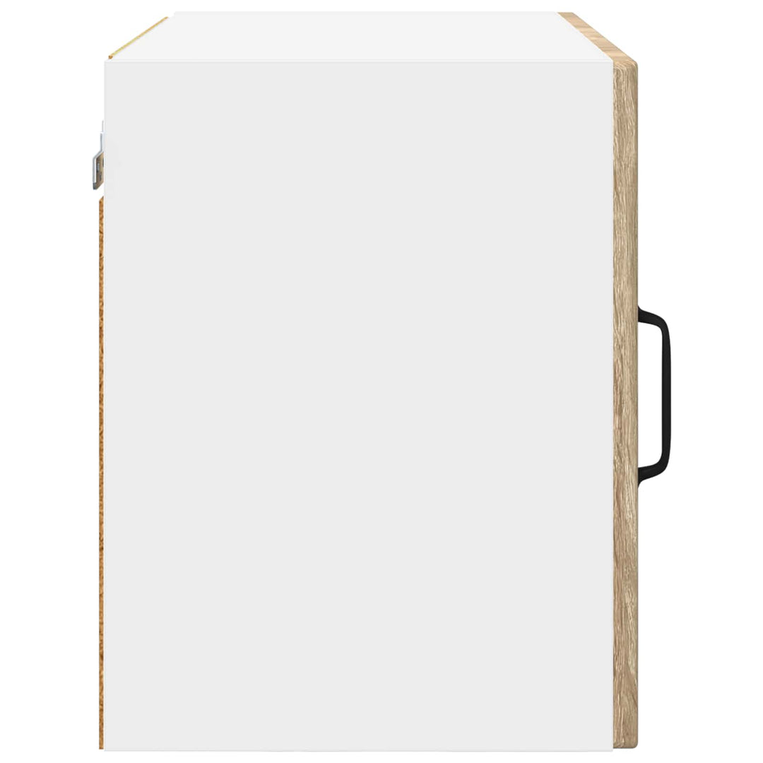 Vægskab PORTO 2 pcs Sonoma eg 50 x 31 x 40 cm Konstrueret træ