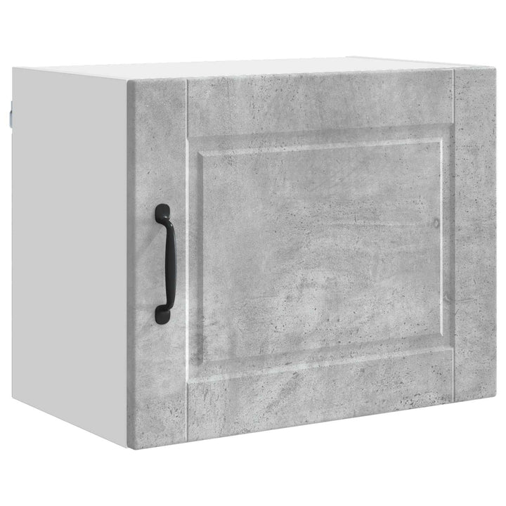 Vægskab PORTO 2 pcs Beton Grå 50 x 31 x 40 cm Konstrueret træ