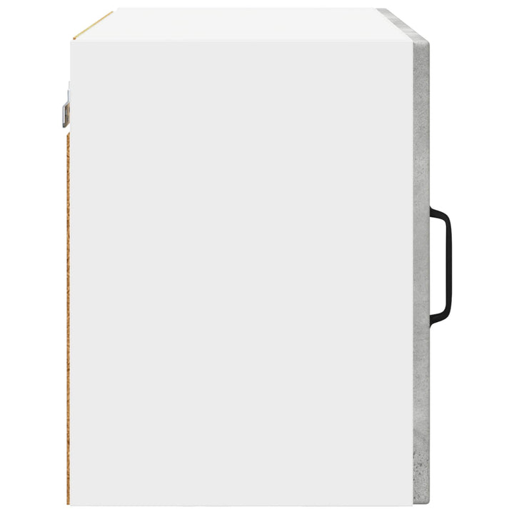 Vægskab PORTO 2 pcs Beton Grå 50 x 31 x 40 cm Konstrueret træ