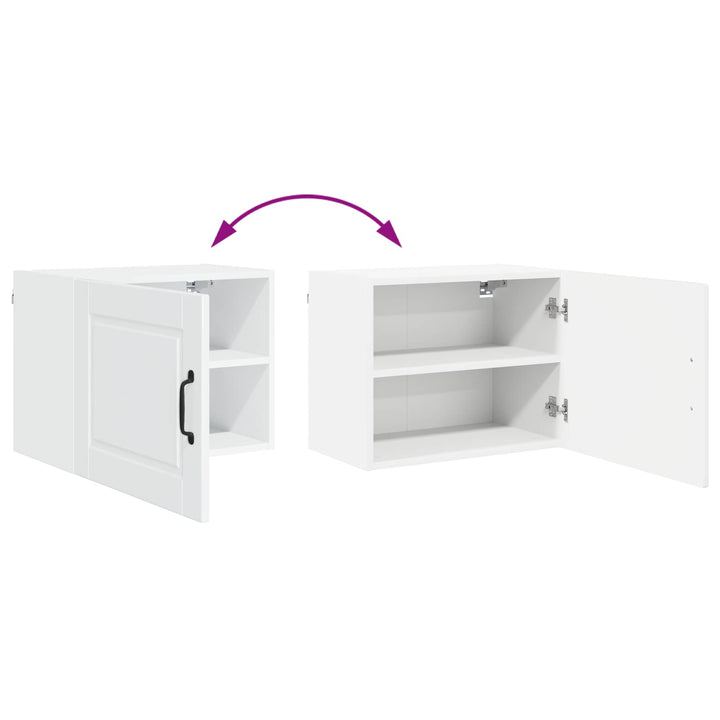 Vægskab PORTO Høj gloss hvid 50 x 31 x 40 cm Konstrueret træ