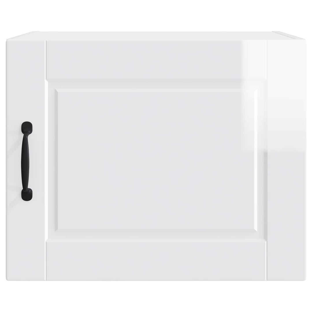 Vægskab PORTO 2 pcs Høj gloss hvid 50 x 31 x 40 cm
