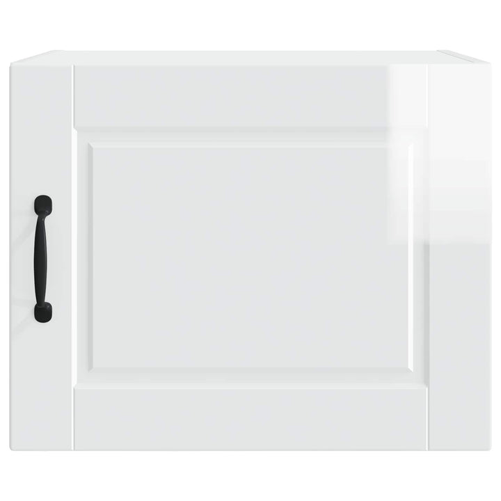 Vægskab PORTO 2 pcs Høj gloss hvid 50 x 31 x 40 cm