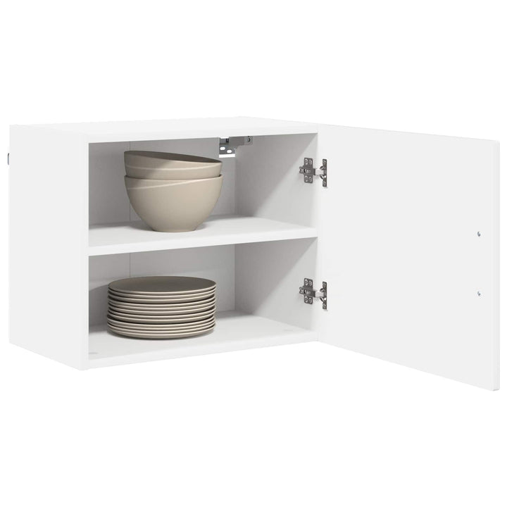 Vægskab PORTO 2 pcs Høj gloss hvid 50 x 31 x 40 cm